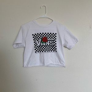 Vans Woman’s small crop top.
